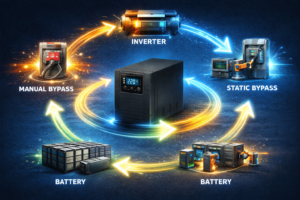 Transferências de Modos de Operação de um UPS